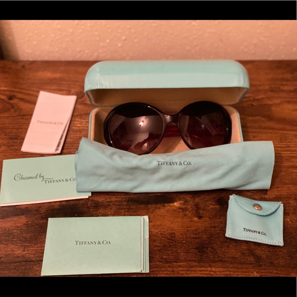 Tiffany & Co. TF 4022 8015/3B Brown Oval Red